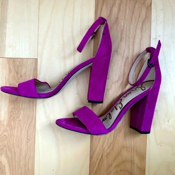 Sam Edelman Yaro Suede Heels - Picture 2 of 4